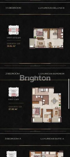 image APARTMENT PREMIUM PODOMORO JL. PUTERI HIJAU KONDISI BARU SIAP HUNI FULL PERABOT MEDAN BARAT (5)