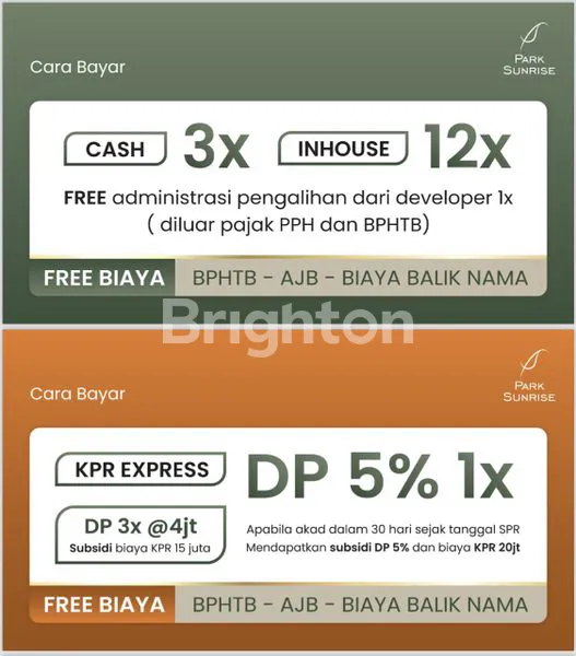 image *PARK SUNRISE, PERUMAHAN BARU DI WONOREJO MURAH MERIAH!!, RUNGKUT, SURABAYA TIMUR, 5 MENIT DARI MERR, JAWA TIMUR* (6)