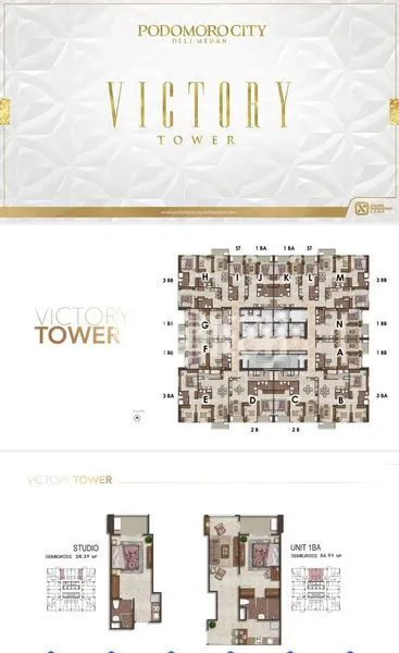 image APARTMENT PREMIUM PODOMORO JL. PUTERI HIJAU KONDISI BARU SIAP HUNI FULL PERABOT MEDAN BARAT (1)