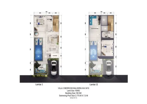 image PRIMARY MALINDRA LUXURY VILLAS KEROBOKAN SUITE VILLA 2 KAMAR (7)