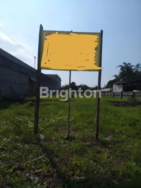 TANAH LOKASI STRATEGIS SIAP BANGUN PINGGIR JALAN BESAR