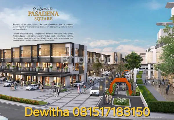 image RUKO PASADENA SQUARE @ PASADENA CENTRAL DISTRICT, GADING SERPONGPARAMOUNT LAND, DOUBLE ALFRESCO 2 FACADE (2)