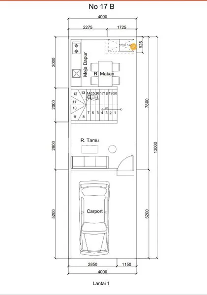 image RUMAH INDENT 3 LANTAI, DURI KEPA, DEKAT TANJUNG DUREN (3)
