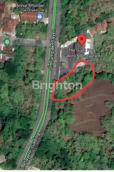 image TANAH LUAS PINGGIR JALAN RAYA DEKAT LESTORAN FROG  CABIN PLAYEN GUNUNG KIDUL (3)