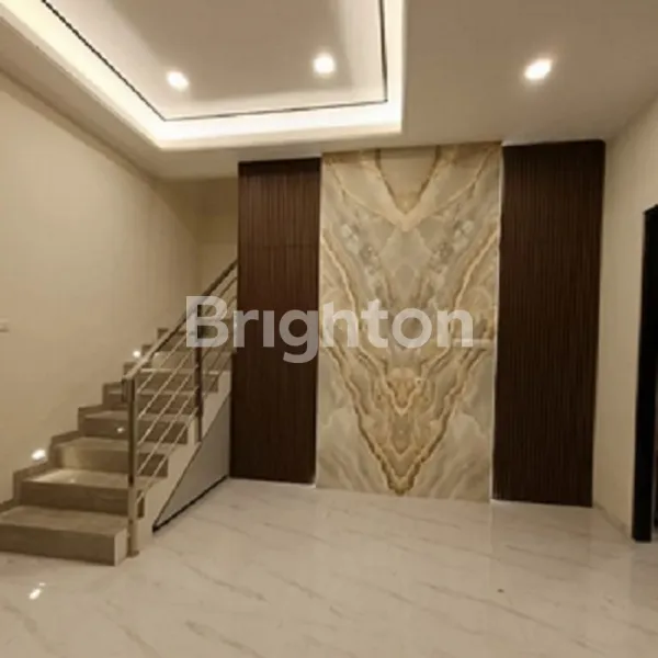 image RUMAH BARU SCANDINAVIAN MEWAH, SEMI FURNISH, AREA SUTOREJO SURABAYA TIMUR (7)