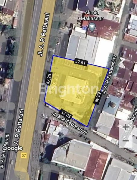 TANAH DAN GEDUNG A.P PETTARANI