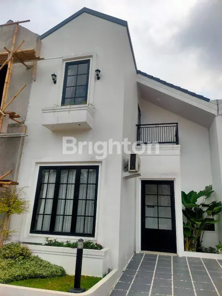 RUMAH CANTIK PEMANDANGAN GUNUNG SALAK DALAM CLUSTER  DENGAN FASILITAS LENGKAP BOGOR NIRWANA RESIDENCE