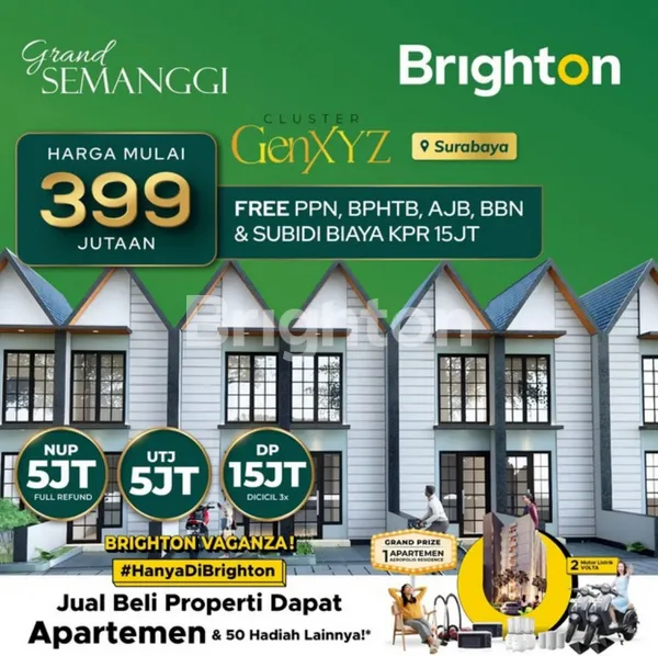 image RUMAH 2 LANTAI GRAND SEMANGGI WONOREJO, SELANGKAH KE RAYA MERR RUNGKUT (1)