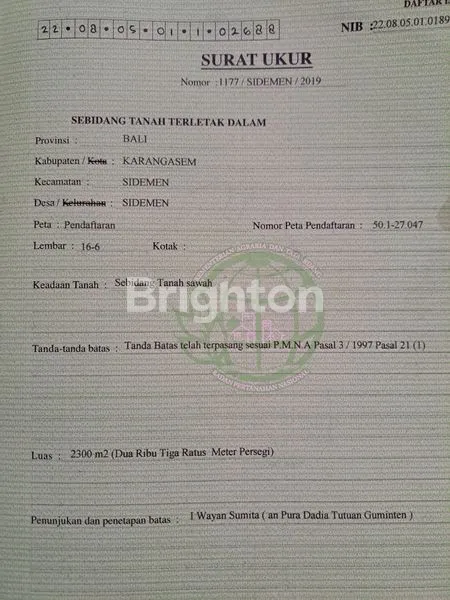 image TANAH AREA SIDEMEN KARANGASEM VIEW GUNUNG AGUNG (8)