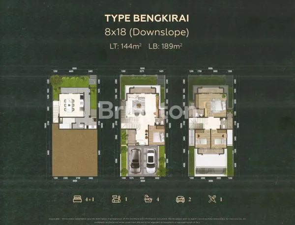 image DIJUAL RUMAH INDEN CLUSTER BENGKIRAI DOWNSLOPE THE PREMIERE HILLS SAMARINDA (2)