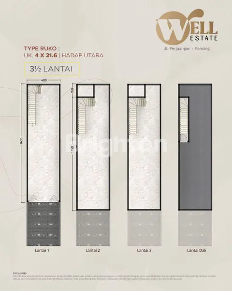 image WELL ESTATE. JL. PERJUANGAN, PANCING. RUKO & KOMPLEK RUMAH BARU. LOKASI STRATEGIS (4)