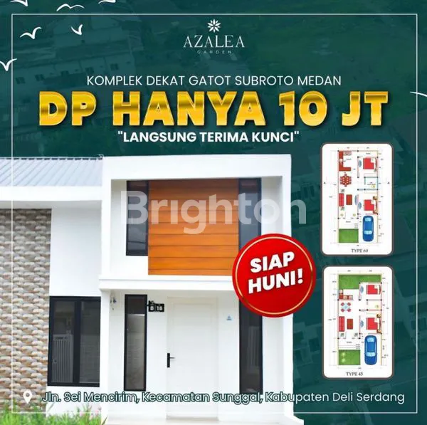 image PERUMAHAN AZALEA GARDEN JL SEI MENCIRIM (1)