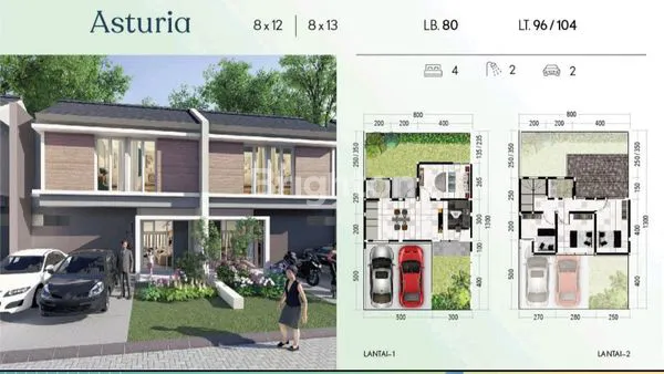 image JUAL RUMAH 2 LT ANVAYA  (1)