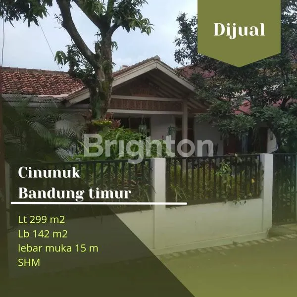 JUAL  CEPAT, RUMAH TINGGAL NYAMAN DI CINUNUK BANDUNG