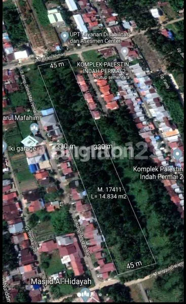 image LAHAN LUAS SIAP BANGUN COCOK UNTUK PERUMAHAN LOKASI STRATEGIS PINGGIR JALAN RAYA PONTIANAK BARAT  (2)