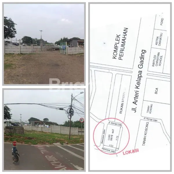 Gambar Property TANAH DI ARTERI KELAPA GADING, PEGANGSAAN DUA, JAKARTA UTARA
