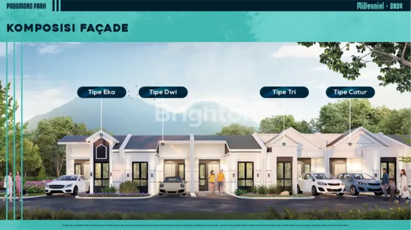 image RUMAH PODOMORO HARGA TERBAIK DENGAN KONSEP MILENIAL (3)