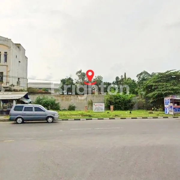 image TANAH PINGGIR JALAN UTAMA KRAKATAU UJUNG - CUMA 4 MENIT KE PINTU TOL - SUDAH TEMBOK KELILING (1)