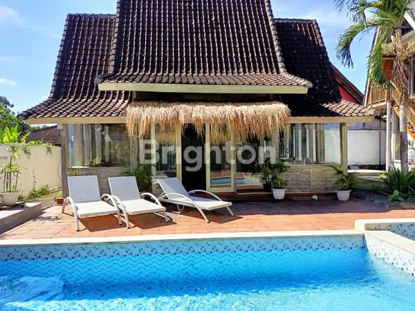 image VILLA JOGLO LUAS LOKASI PARIWISATA CANGGU DEKAT KE PANTAI (2)