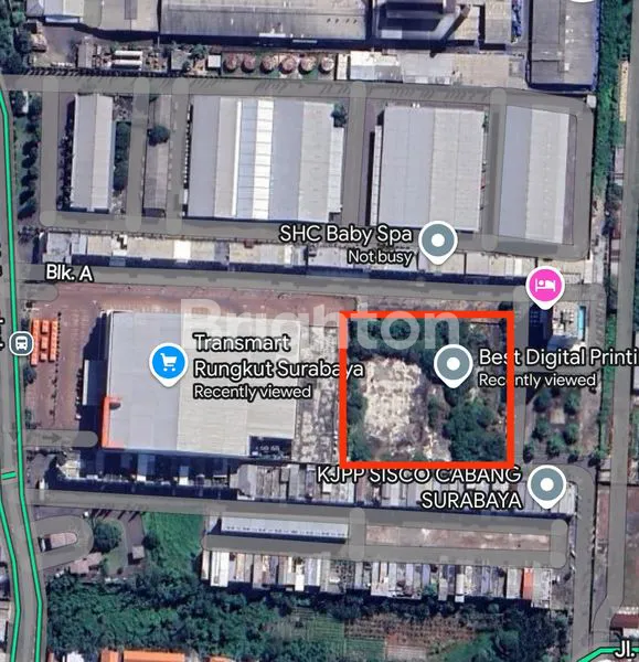 image TANAH KOMERSIAL AREA RUNGKUT DI DALAM KOMPLEK TRANSMART RUNGKUT LUAS 8651 BENTUK KOTAK STRATEGIS DALAM KOMPLEK RUKO & PERTOKOAN + FAVE HOTEL (1)