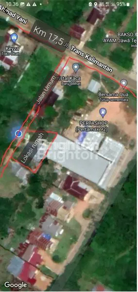 image RUMAH MURAH DENGAN TANAH YANG LUAS SEI AMBAWANG KM 17 KUBU RAYA (1)