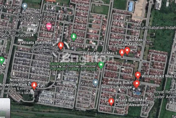 image KAVLING BOULEVARD WISATA BUKIT MAS (STREET OF LONDON), CIAMIK MAIN ROAD, DEPAN CLUB HOUSE (2)