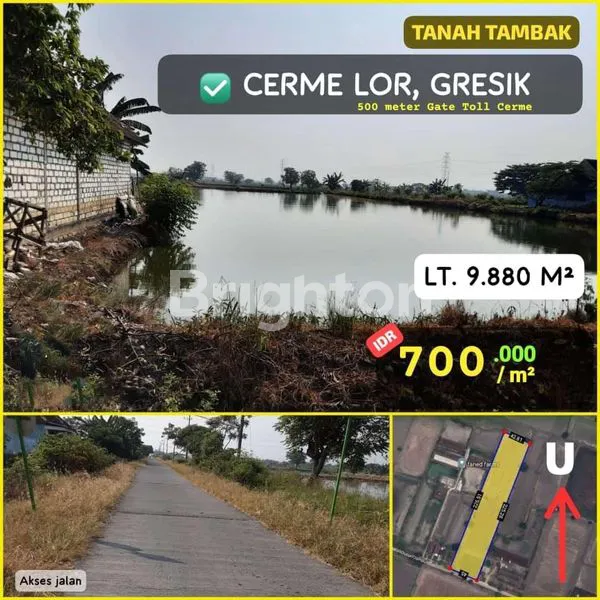 image TANAH CERME GRESIK DEKAT GATE TOL (1)