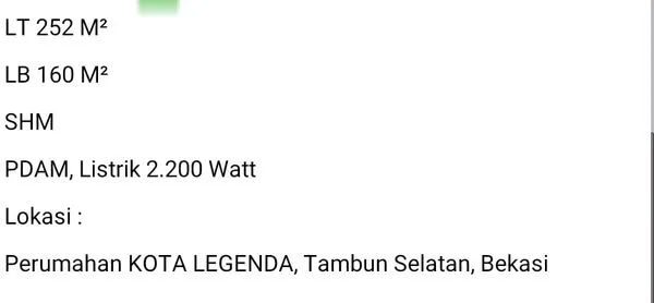 image MURAH RUMAH 2 LANTAI LISTRIK BAWAH TANAH BEKASI (2)