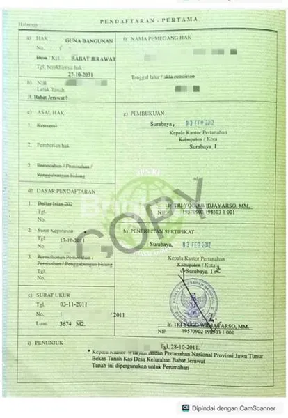 image TANAH 0 JALAN BABAT JERAWAT DAERAH BENOWO, DEKAT EXIT TOL. (3)