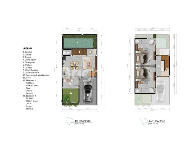 image HIDDEN RESORT VILLA 2BR ONE GATE SYSTEM DI JALAN BY PASS NGURAH RAI JIMBARAN (8)