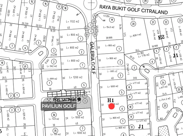image TANAH KAVLING GALERIA GOLF CITRALAND DEKAT CLUBHOUSE, JLLB (7)