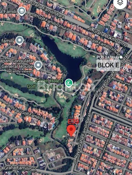 image TANAH KAVLING GRAHA FAMILY LONG GOLF DEPAN TAMAN DEKAT CLUBHOUSE, TOL, PUSAT BISNIS DAN KOMERSIAL (7)
