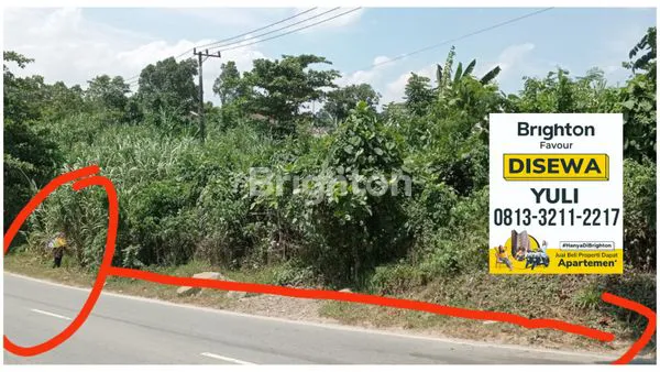 image DISEWAKAN: LAHAN LUAS STRATEGIS POROS JALAN UTAMA P. SURYANATA-AKSES MUDAH DAN STRATEGIS (1)
