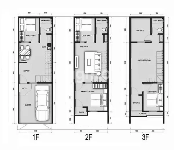 image RUMAH BARU MINIMALIS TANJUNG DUREN JAKARTA BARAT (2)