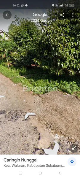 JUAL CEPAT BUTUH UANG... TANAH BONUS TANAH MURAH DI CARINGIN NUNGGAL, SUKABUMI