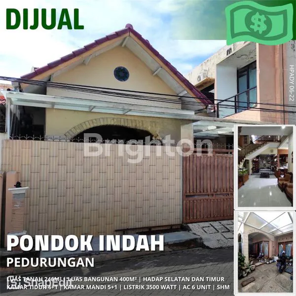 image OWNER BU! TURUN HARGA! RUMAH HOOK PEDURUNGAN SEMARANG (1)
