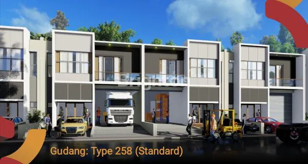 image RUKO DAN PERGUDANGAN MODERN, PROMO MENARIK, LOKASI DEKAT POLDA KEPRI, ROW BESAR, 5 MENIT KE BANDARA, DEKAT FERRY TERMINAL, NONGSA, BATU BESAR, BATAM (1)