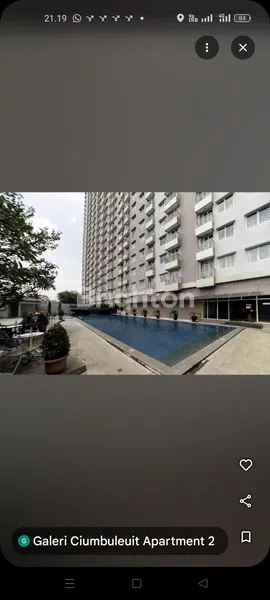 JUAL/SEWA APART DI GALERY CIUMBULEUIT APART 2, BANDUNG