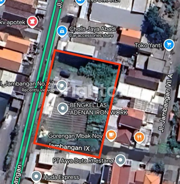 TANAH SIAP BANGUN UNTUK GUDANG HOME INDUSTRI  LUAS 940 LEBAR 38 METER ROW JALAN 2.5 MOBIL DEKAT AKSES TOL GUNUNGSARI KARANGPILANG MASTRIP WONOKROMO