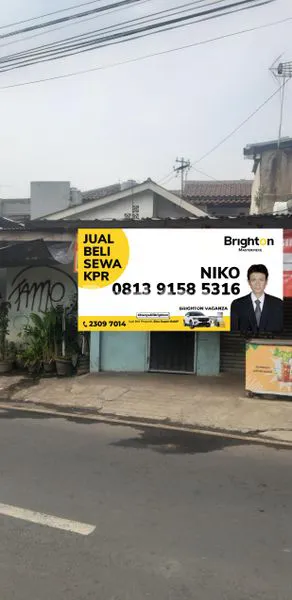 image TANAH BONUS RUMAH,LB250M2,SHM,JALAN 2 MOBIL,COCOK KIS2AN,KANTOR DLL,SELANGKAH PASAR DAN MALL (3)