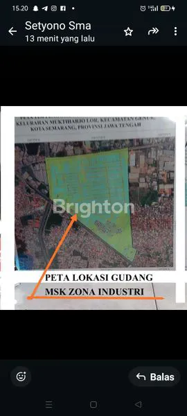 image TANAH /  KAVLING + GUDANG ( 10 × 15 M)  SDH DI PAGAR BUMI  DI PINGGIR JALAN UTAMA, DEKAT DENGAN PERGUDANGAN  LIK (8)