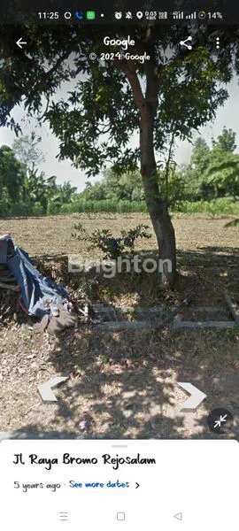 TANAH JALAN RAYA BROMO REJOSALAM
