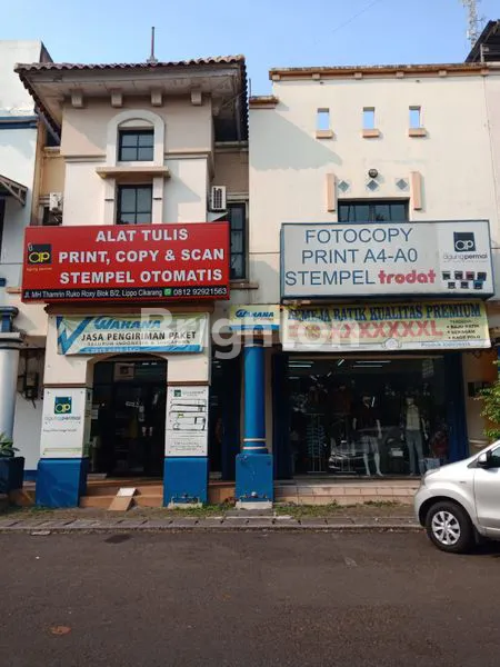 JUAL CEPAT.RUKO DI MH THAMRIN.LIPPO CIKARANG-BEKASI