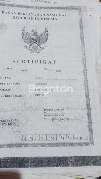 image TANAH MURAH 3169M2 (31, 69 ARE) DI KUTUH UNGASAN (5)