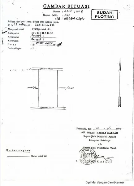 image TANAH PEKARANGAN LUAS 2274M² PINGGIR JALAN BESAR DI WARINGIN REJO DEKAT KONIMEX (5)