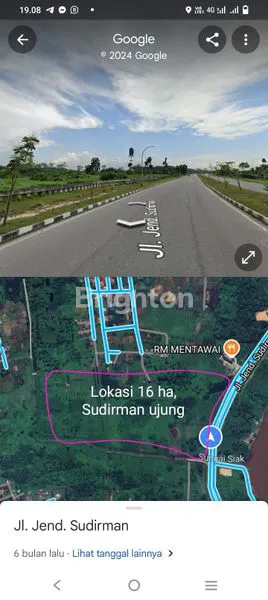 image TANAH DENGAN LOKASI STRATEGIS DI UJUNG JALAN SUDIRMAN, PEKANBARU (1)