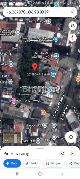 image TANAH KOSONG JALAN RAYA PEKAYON BEKASI (6)