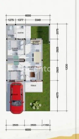 image RUMAH IMPIAN TYPE 3 MINIMALIS (3)