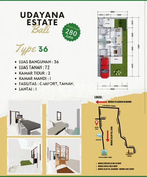 image RUMAH IMPIAN TYPE 3 MINIMALIS (2)