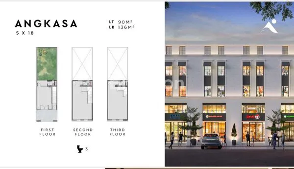 image RUKO AMESTA LIVING NOL OERR GUNUNG ANYAR RUNGKUT DEKAT TOL DAN JUANDA (1)